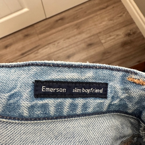 Citizens of Humanity Emerson Slim Boyfriend mid rise crop - Picture 7 of 10